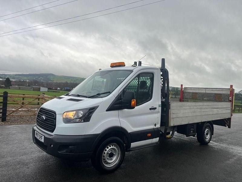 Used Ford Transit 130 HP (95 kW) 2017 White Cabriolet