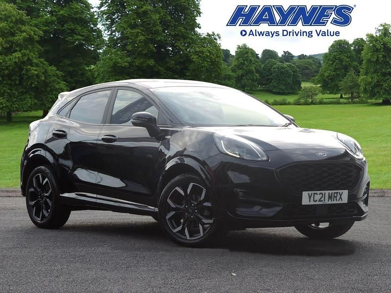 Black Used 2021 Ford Puma ST-Line X Hatchback | £15,000 (Fair price) - Image 1/4