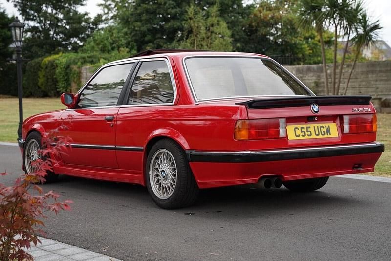 Used BMW 325 Sport Line 1986 Red Sedan