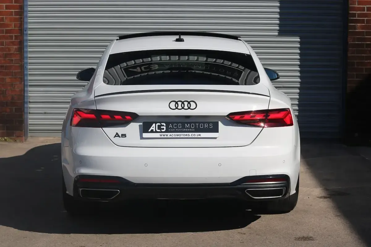 Used Audi A5 Advanced 2022 White Coupe