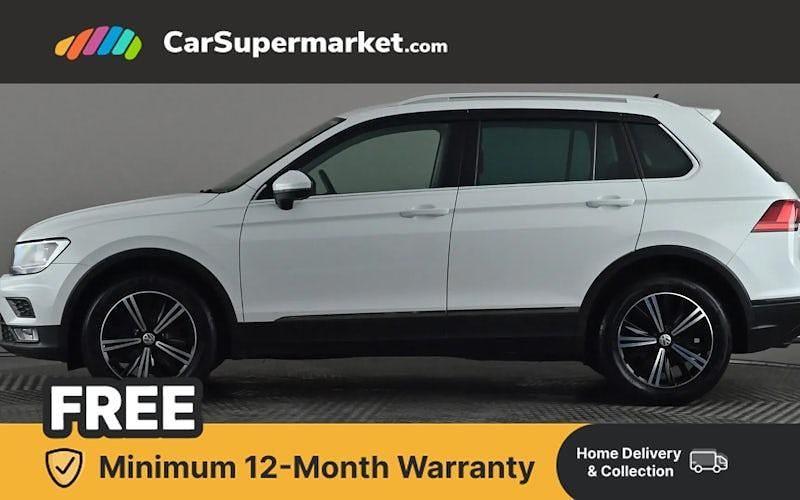 Used VW Tiguan SE 150 HP (110 kW) 2017 White SUV