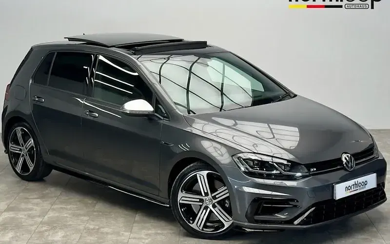 Usado VW Golf VII R 300 HP (220 kW) 2019 Cinzento Citadino