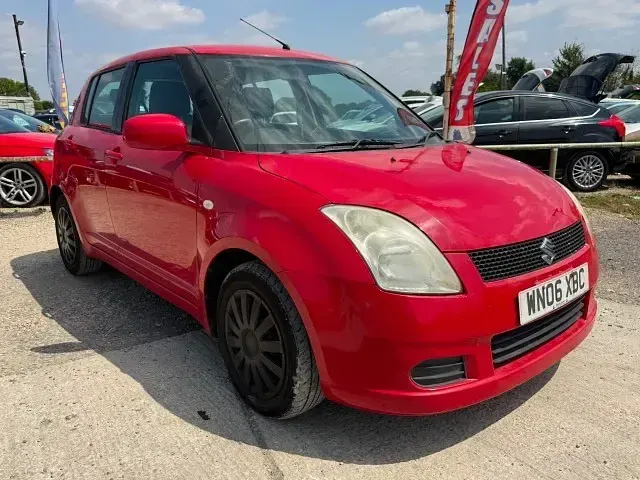 Used Suzuki Swift GL 92 HP (67 kW) 2006 Red Hatchback