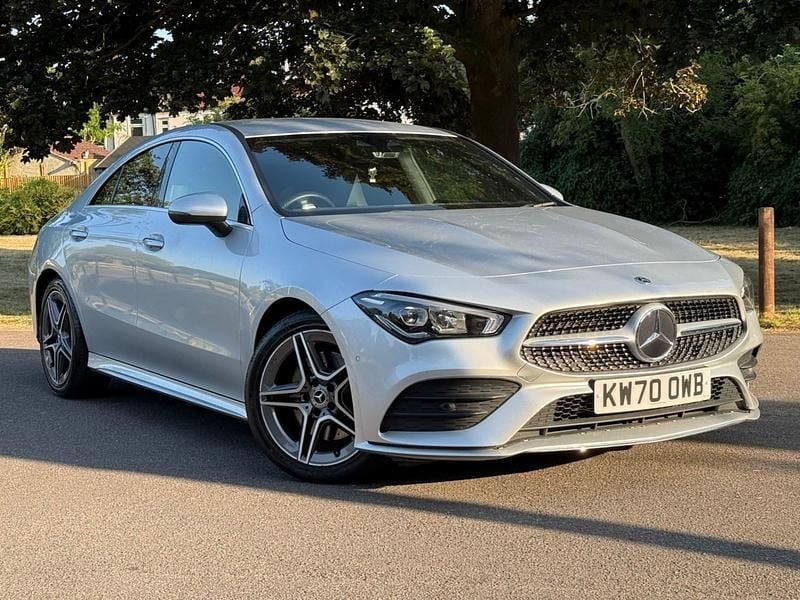 Grey Used 2021 Mercedes CLA220 AMG Line Premium Plus Sedan | £18,495 - Image 1/4