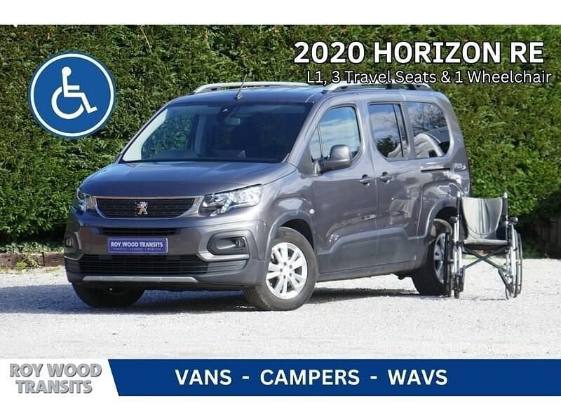Used Peugeot Rifter Allure 131 HP (96 kW) 2020 Grey MPV
