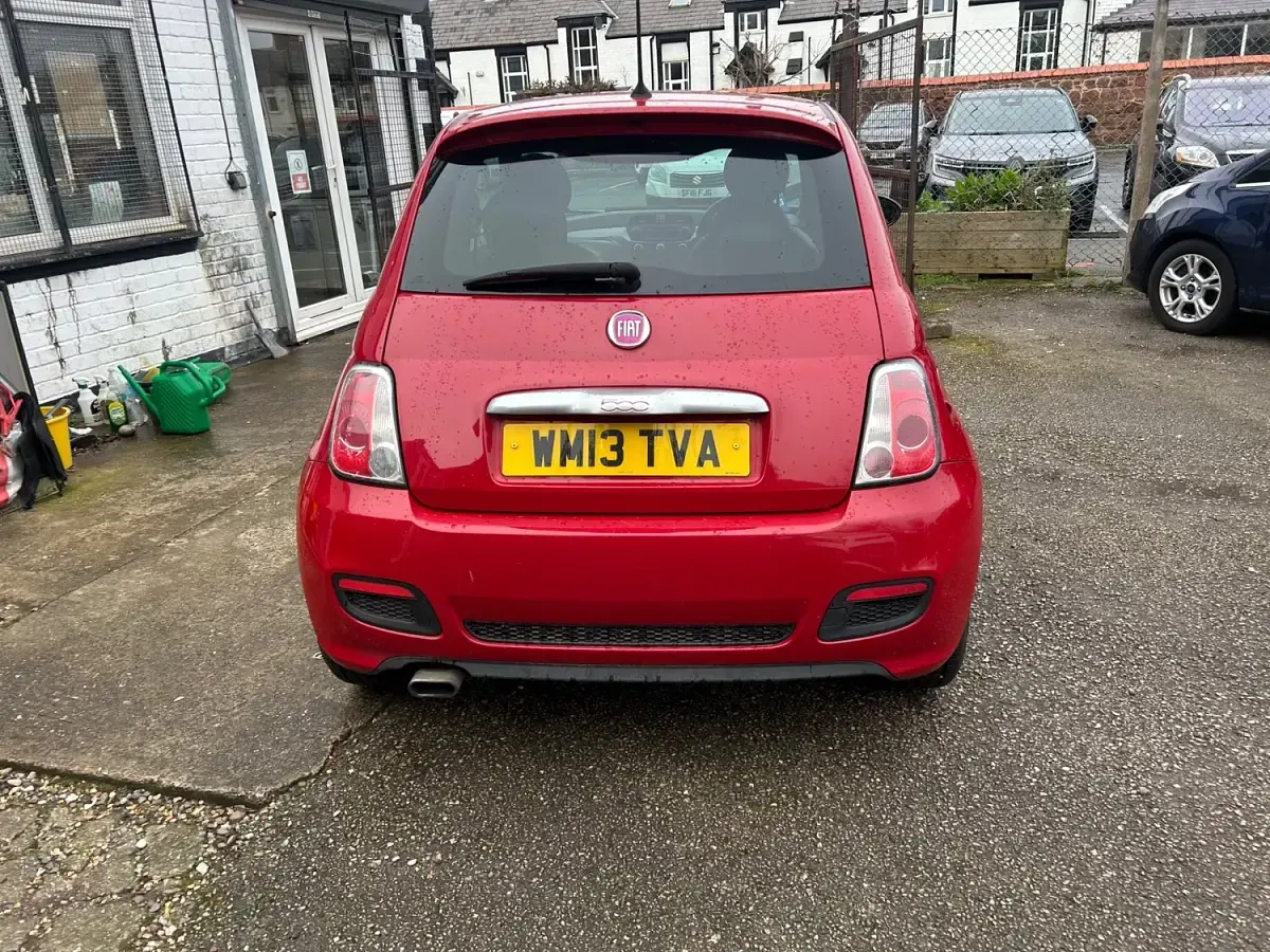 Used Fiat 500 S 69 HP (50 kW) 2013 Red Hatchback