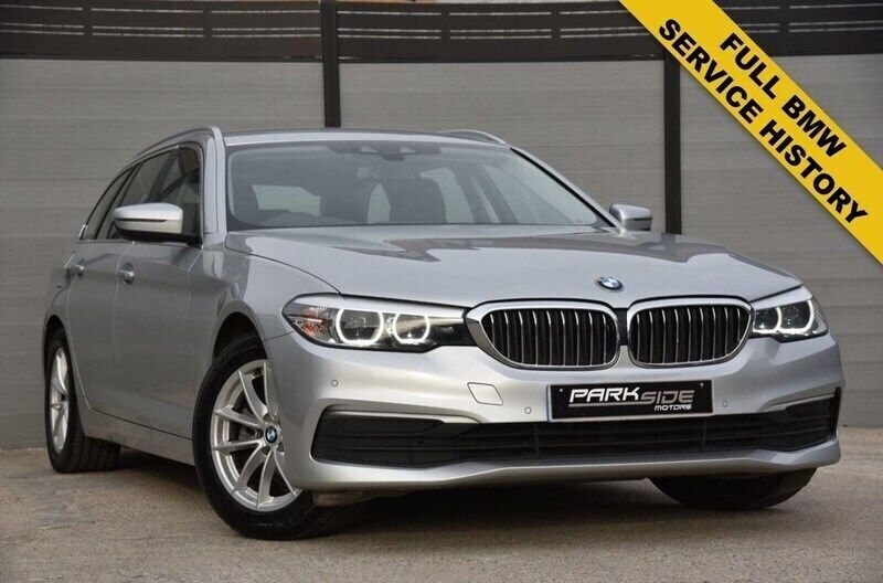 Silver Used 2017 BMW 520 Comfort Edition Estate | £11,395 (A bit pricey) - Image 1/4