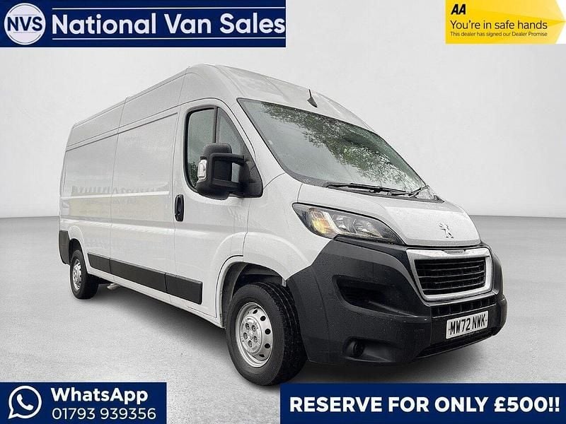 White Used 2022 Peugeot Boxer S Van | £13,490 (Super price) - Image 1/3