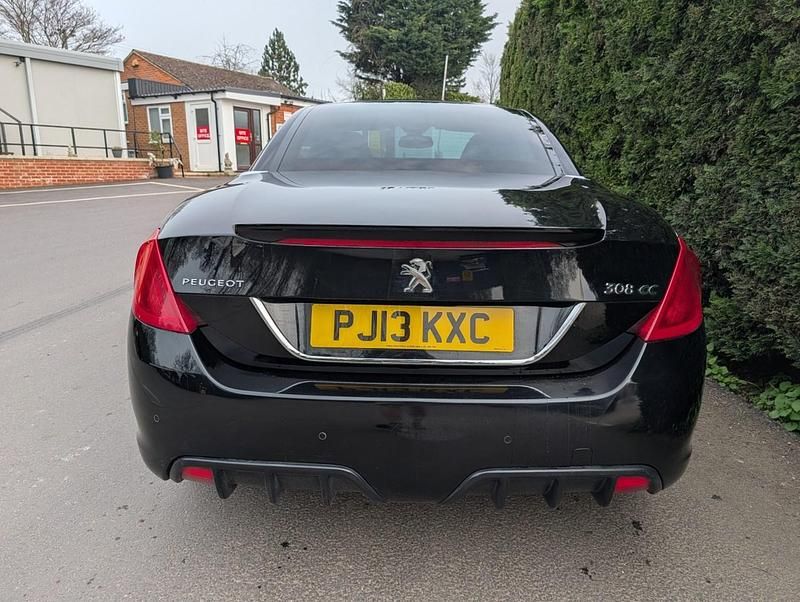 Used Peugeot 308 CC Roland Garros 2013 Black Cabriolet