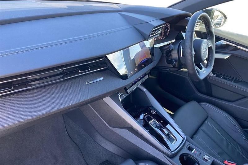 Used Audi A3 Black Edition 150 HP (110 kW) 2025 Blue Hatchback