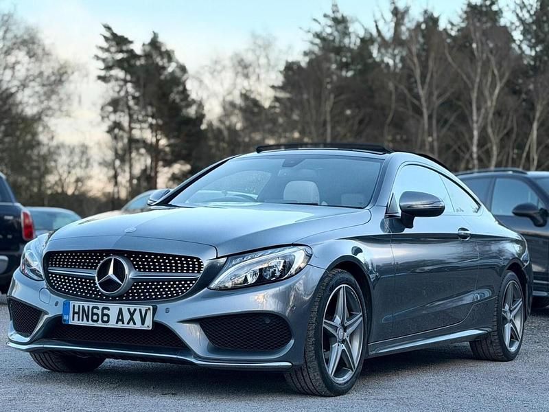 Used Mercedes C300 AMG Line Premium 2016 Grey Coupe