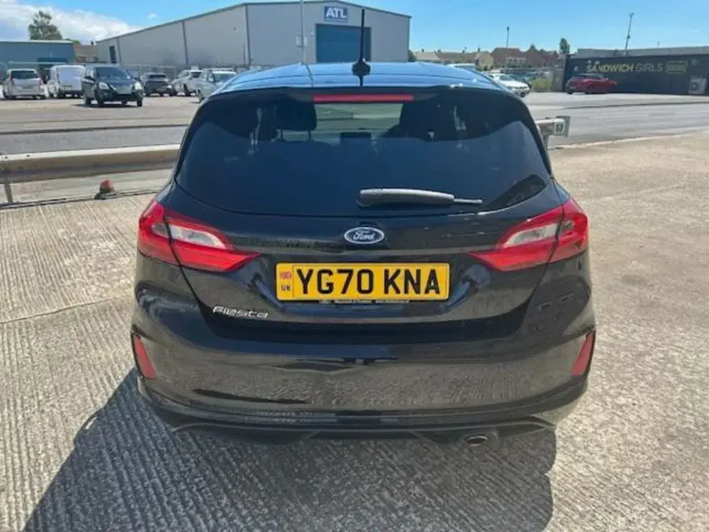Used Ford Fiesta ST-Line 95 HP (69 kW) 2020 Black Hatchback