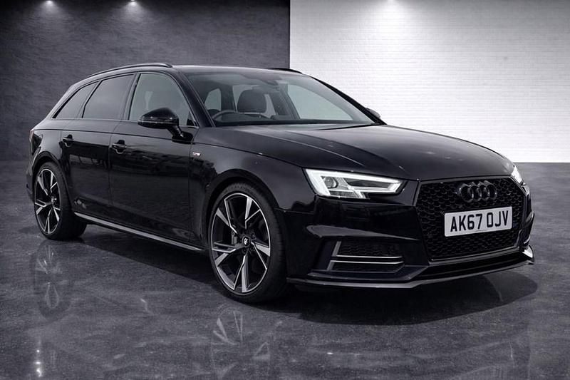 Used Audi A4 S-Line 190 HP (139 kW) 2017 Black Estate
