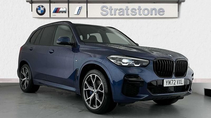 Used BMW X5 M Sport 282 HP (207 kW) 2023 Blue SUV
