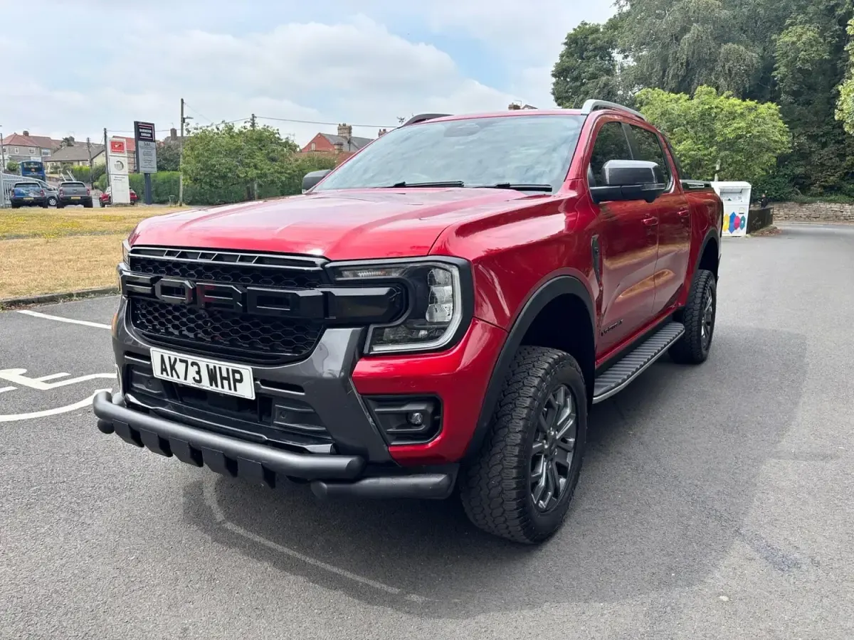 Used Ford Ranger Wildtrack 237 HP (174 kW) 2023 Red Pickup
