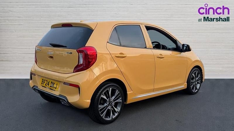 Used Kia Picanto GT-Line 66 HP (48 kW) 2024 Yellow Hatchback