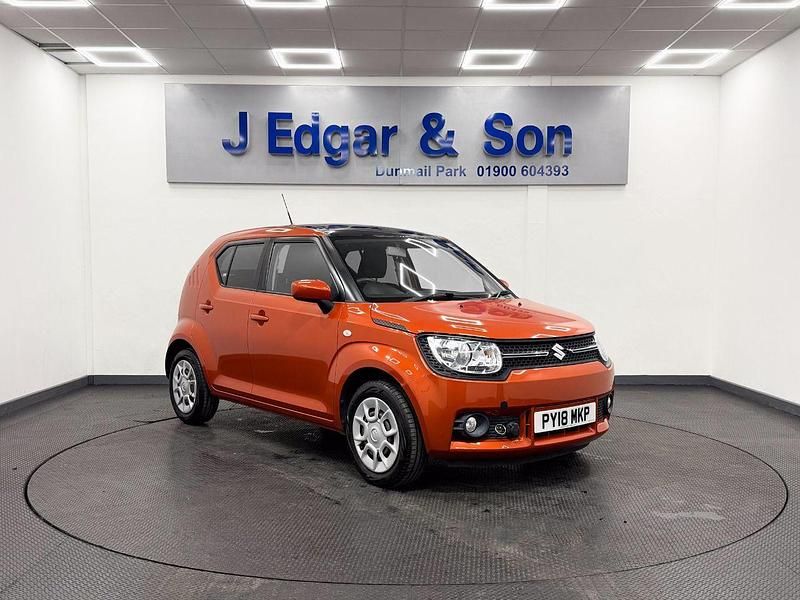 Used Suzuki Ignis SZ3 90 HP (66 kW) 2018 Orange/black SUV