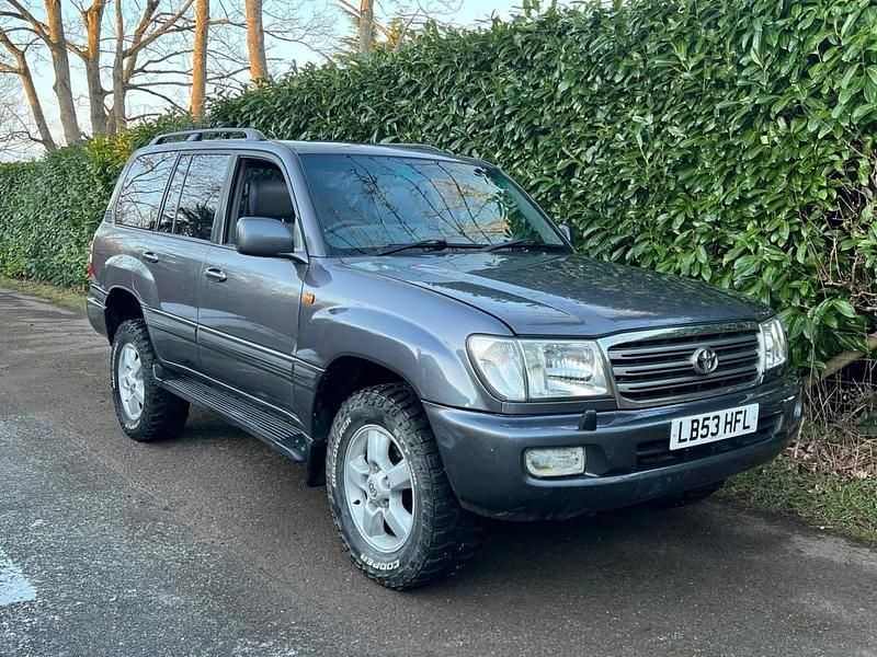 Silver Used 2003 Toyota Land Cruiser SUV | £12,459 (Fair price) - Image 1/4