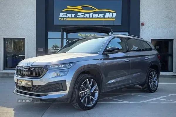 Used Skoda Kodiaq SportLine 150 HP (110 kW) 2023 Grey SUV