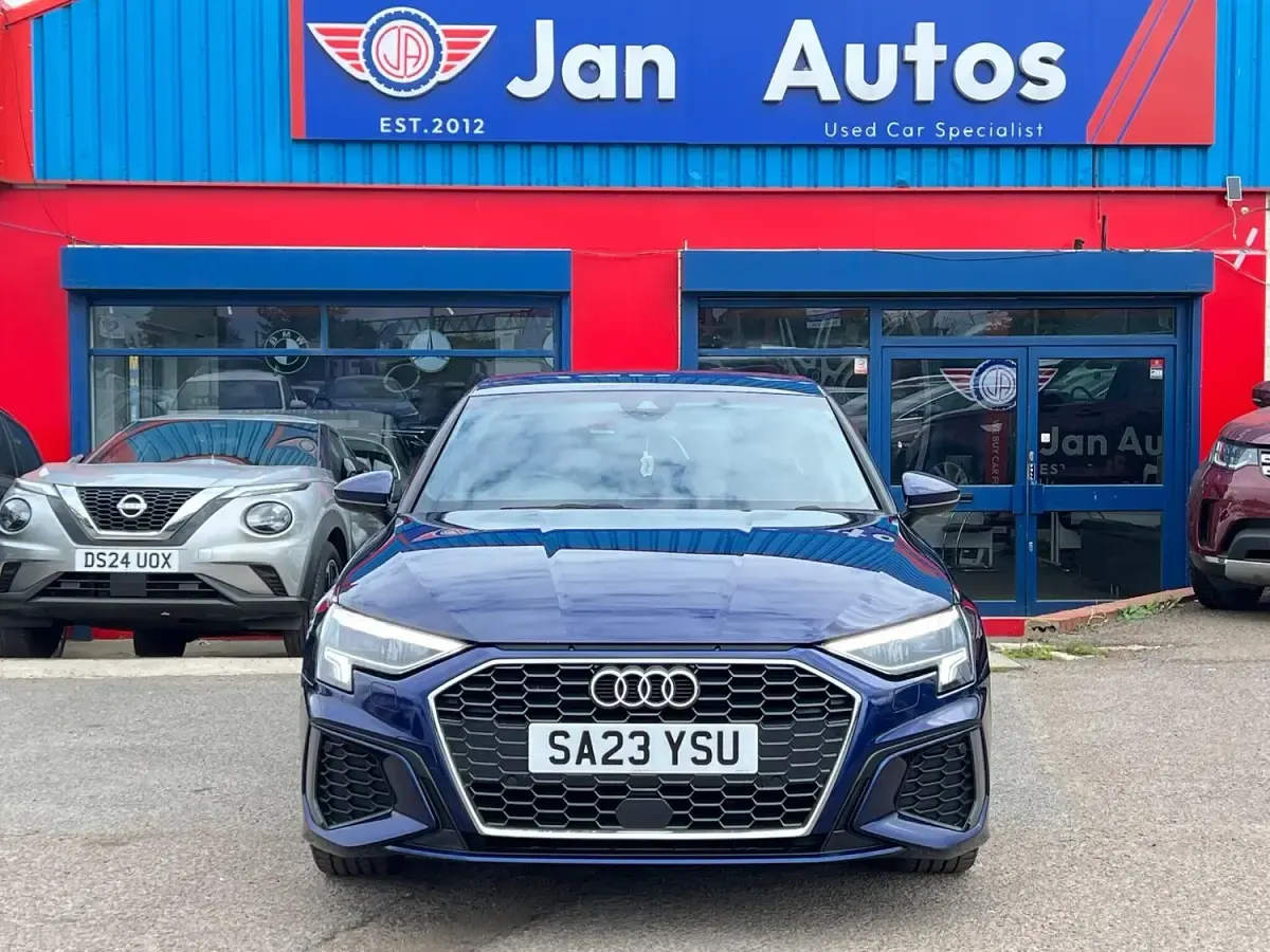 Used Audi A3 S-Line 2023 Blue Sedan