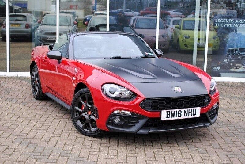 Red Used 2018 Abarth 124 Spider Cabriolet | £18,995 (Fair price) - Image 1/4