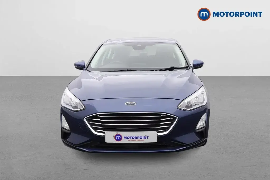 Begagnad Ford Focus Titanium 2018 Blå Halvkombi