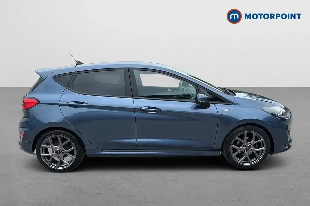 Used Ford Fiesta ST-Line 125 HP (91 kW) 2022 Blue Hatchback