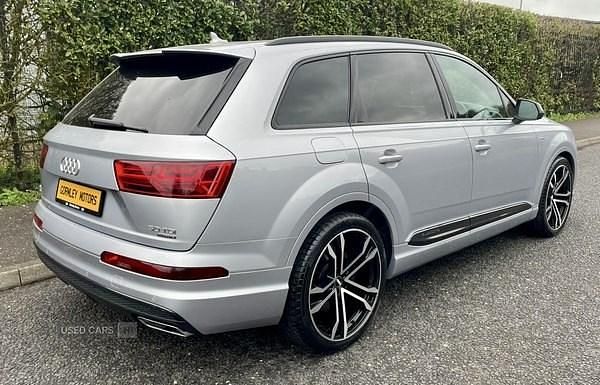 Used Audi Q7 S-Line 286 HP (210 kW) 2019 Silver SUV