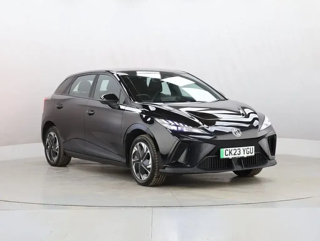 Used MG MG4 EV SE 149 kW (203 HP) 2023 Black Hatchback