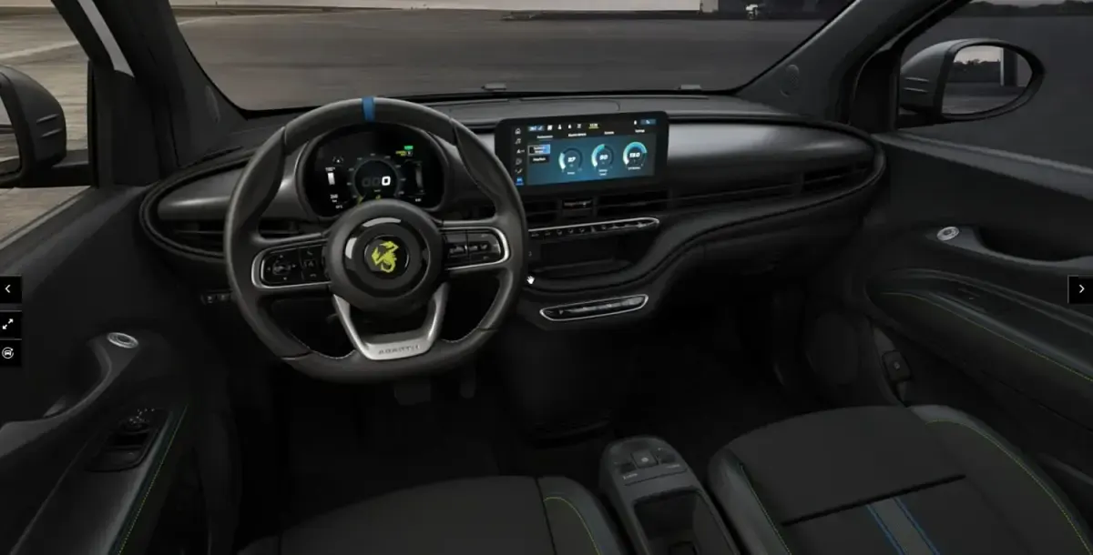 Używany Abarth 500e 114 kW (155 KM) 2024 Niebieski Hatchback