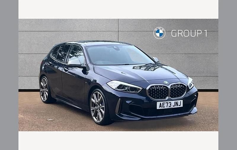 Used BMW M135 Performance 306 HP (225 kW) 2024 Blue Hatchback