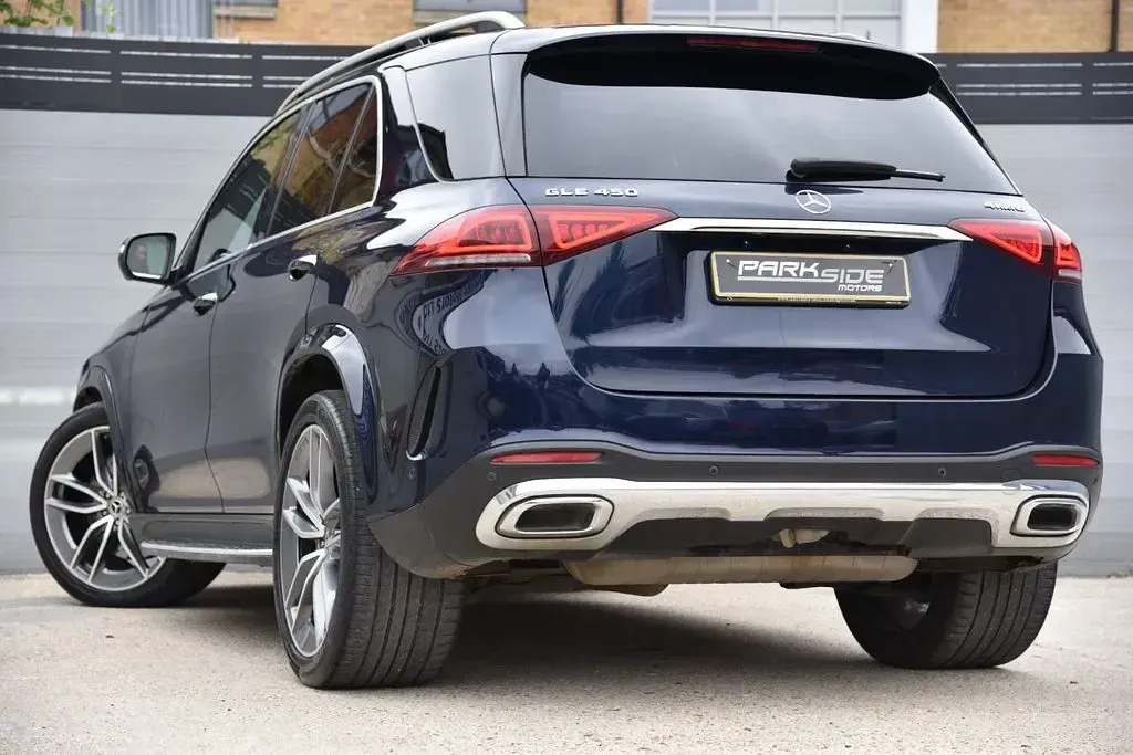 Used Mercedes GLE450 AMG AMG line 2019 Blue SUV