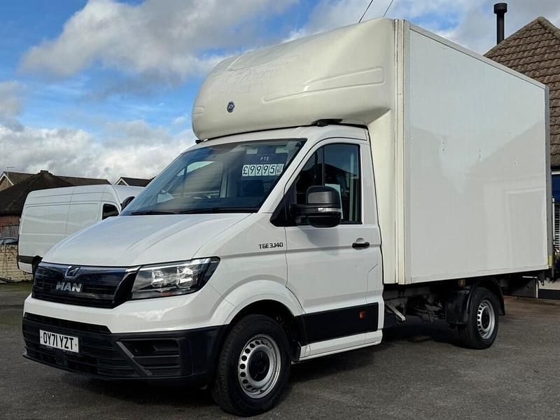 Used MAN TGE 140 HP (102 kW) 2021 White Van