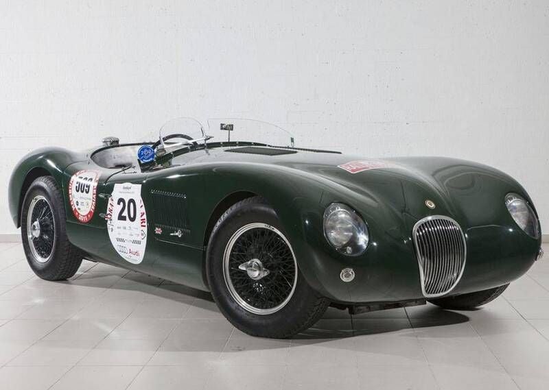 Used Jaguar XK 203 HP (149 kW) 1953 Green Cabriolet