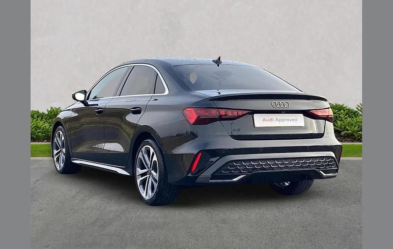 Used Audi A3 S-Line 147 HP (108 kW) 2025 Black Sedan