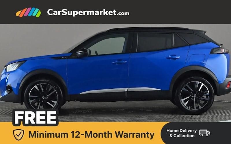 Used Peugeot 2008 Premium 131 HP (96 kW) 2022 Blue SUV