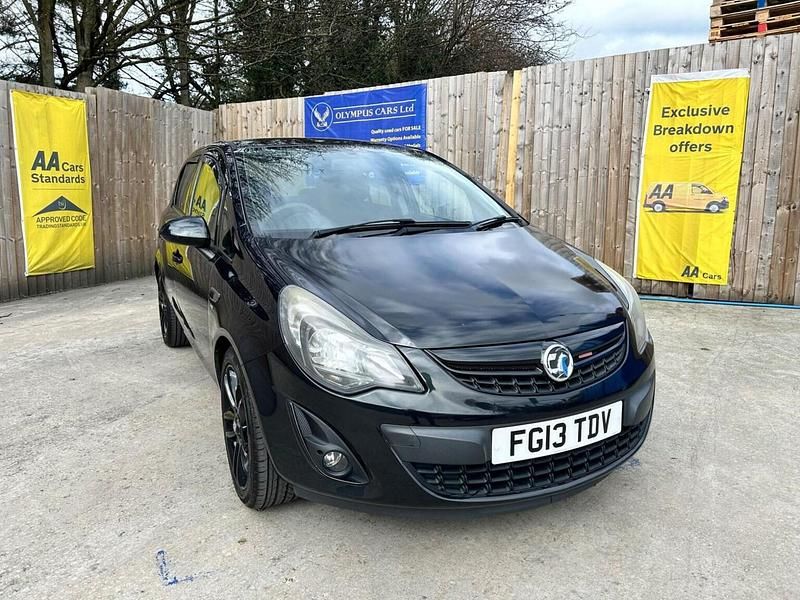 Used Vauxhall Corsa 100 HP (73 kW) 2013 Black Hatchback