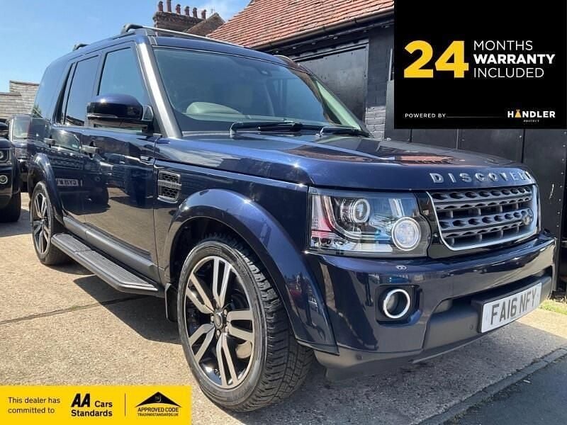 Blue Used 2016 Land Rover Discovery 4 Graphite SUV | £16,490 (Fair price) - Image 1/2