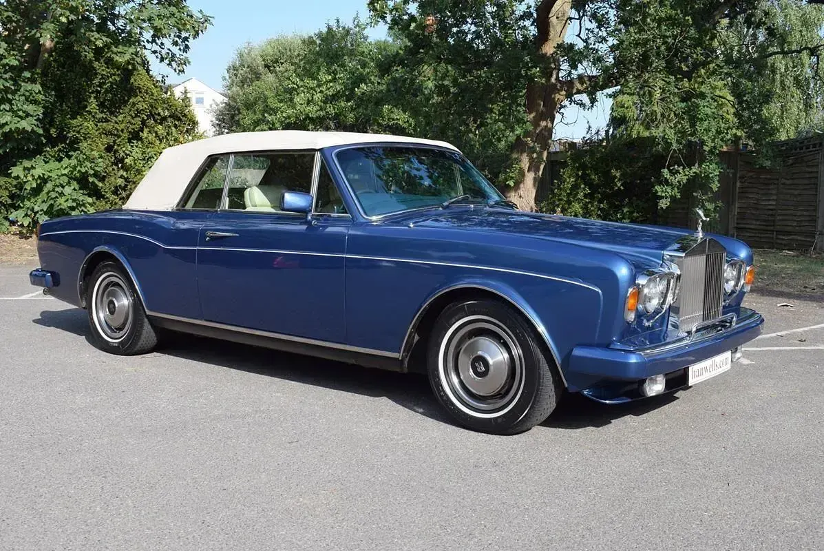 Used Rolls Royce Corniche 1985 Blue/cream