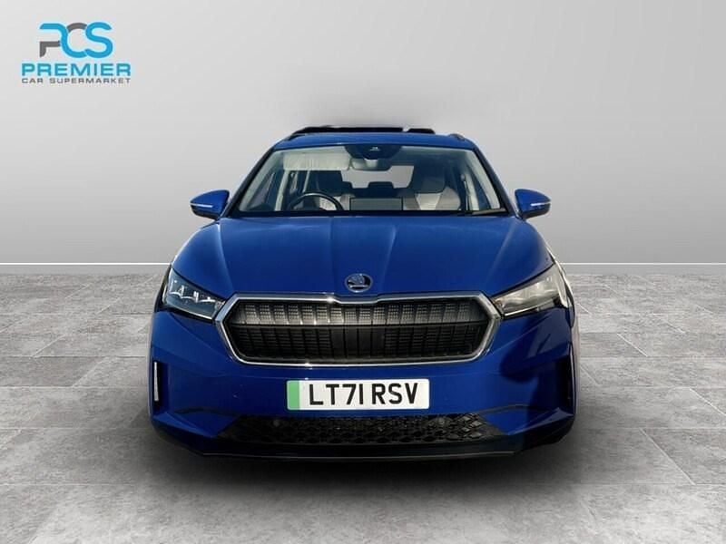 Used Skoda Enyaq iV ecoSuite 150 kW (204 HP) 2021 Blue SUV