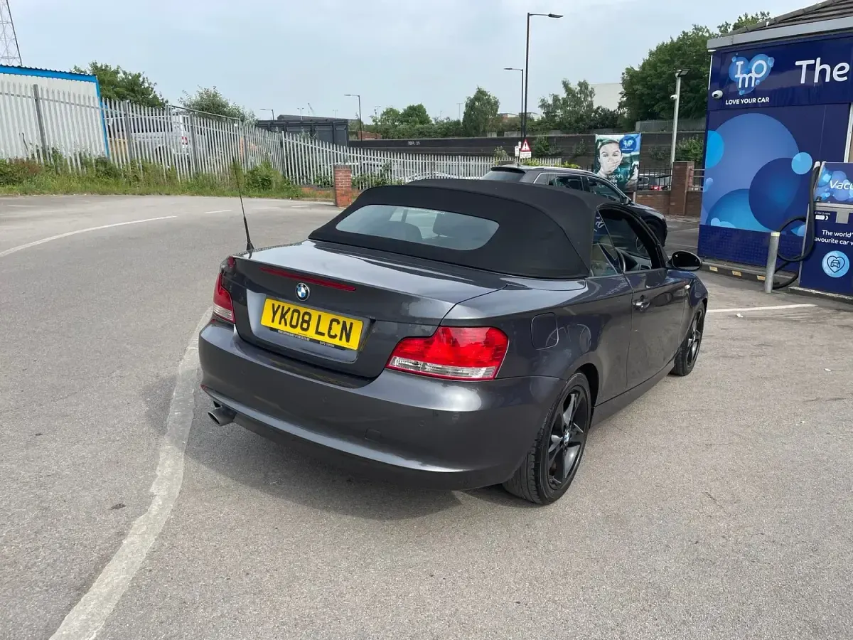 Used BMW 120 Cabriolet 2008 Grey Cabriolet