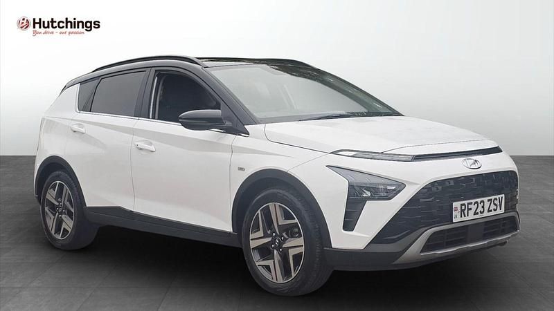White Used 2023 Hyundai Bayon Ultimate SUV | £16,822 (Fair price) - Image 1/4