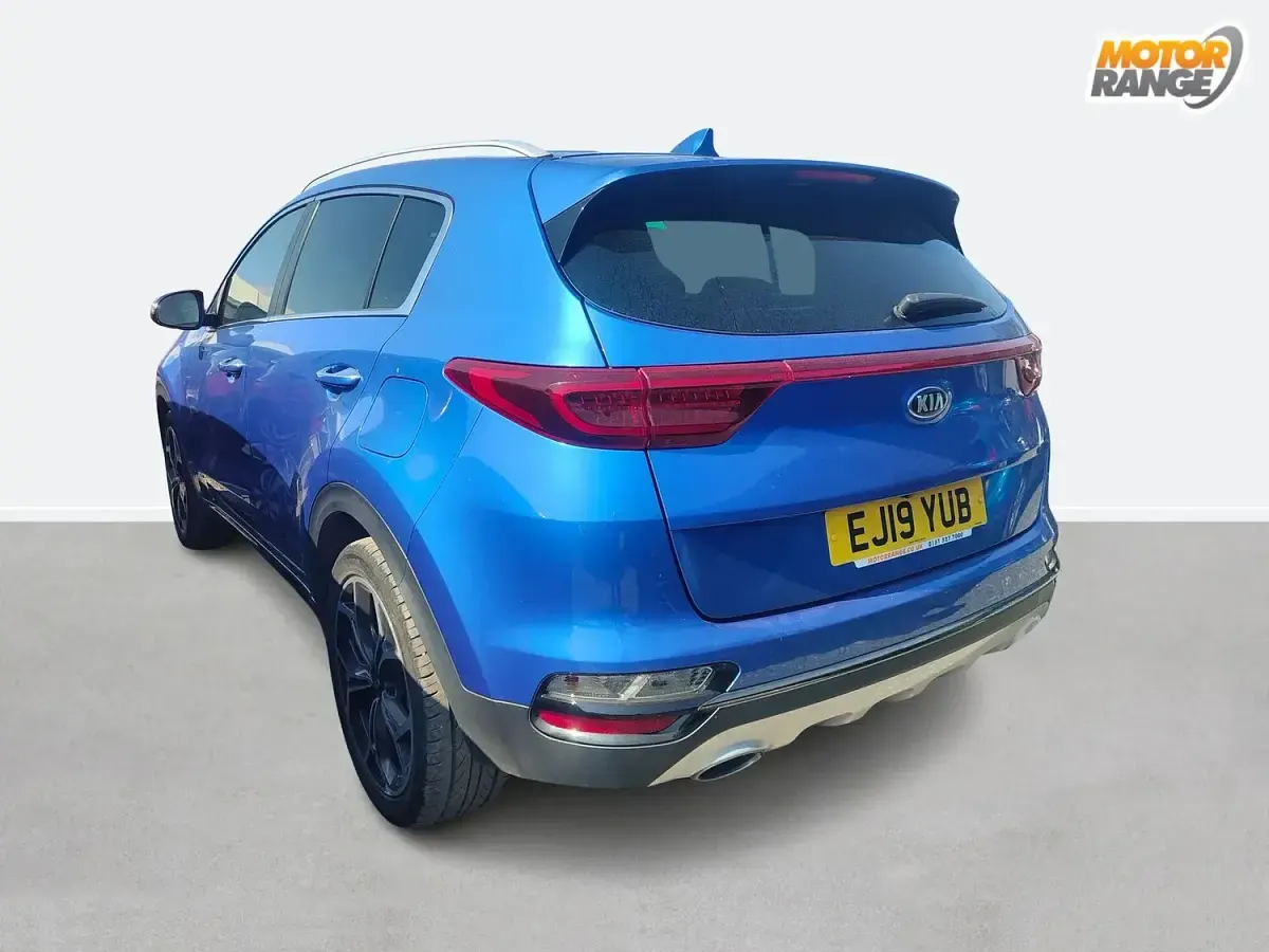 Used Kia Sportage GT-Line 136 HP (100 kW) 2019 Blue SUV