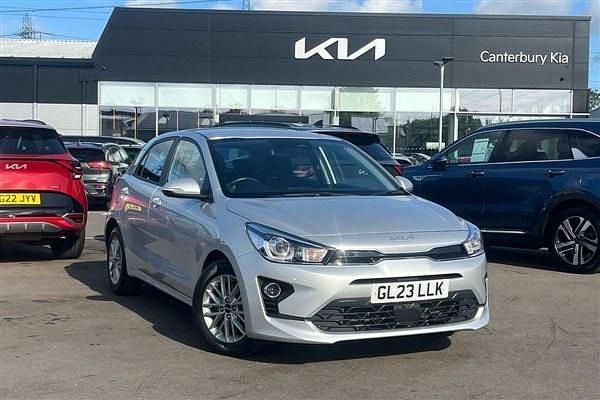 Silver Used 2023 Kia Rio 2 Hatchback | £14,695 (Fair price) - Image 1/4