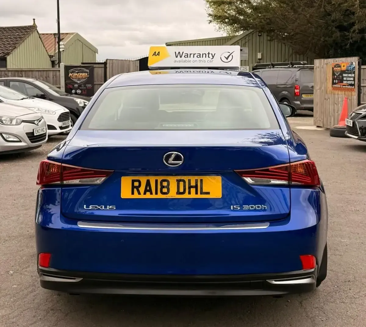 Used Lexus IS300h Sport Line 2018 Blue Sedan