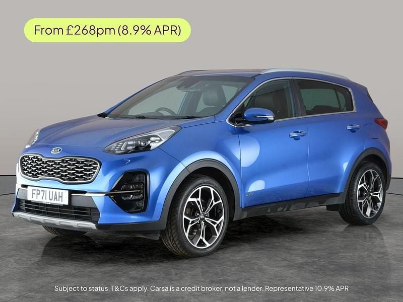 Used Kia Sportage GT-Line 174 HP (127 kW) 2022 Blue SUV