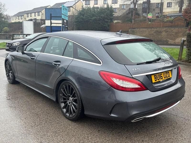 Used Mercedes CLS220 Shooting Brake AMG line 177 HP (130 kW) 2016 Grey Estate