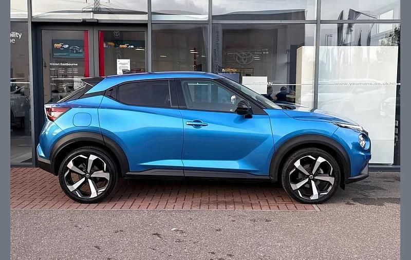 Used Nissan Juke Tekna 112 HP (82 kW) 2021 Blue SUV