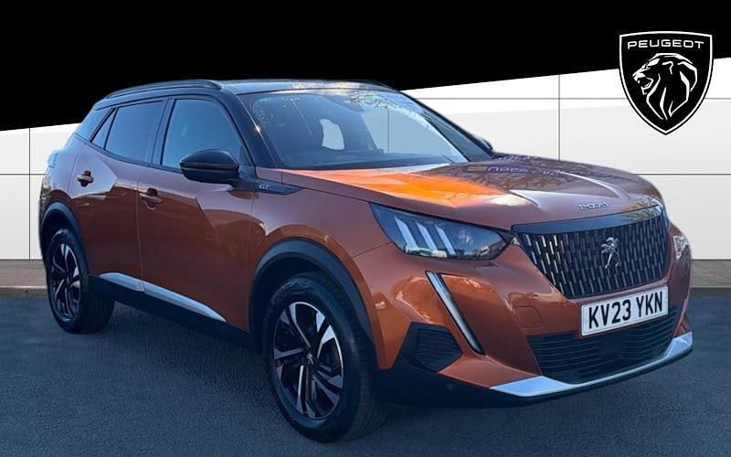 Used Peugeot 2008 GTi 131 HP (96 kW) 2023 Orange SUV