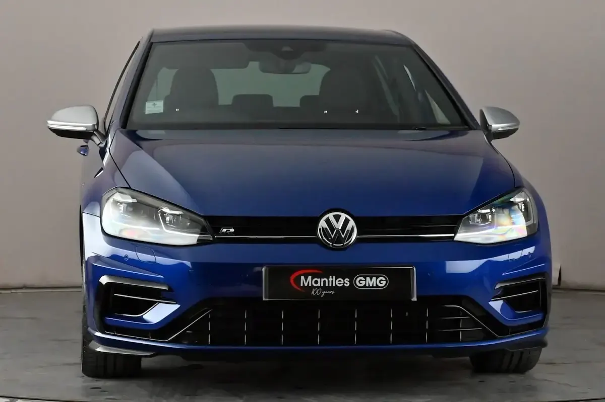 Used VW Golf VII R 300 HP (220 kW) 2019 Blue Hatchback